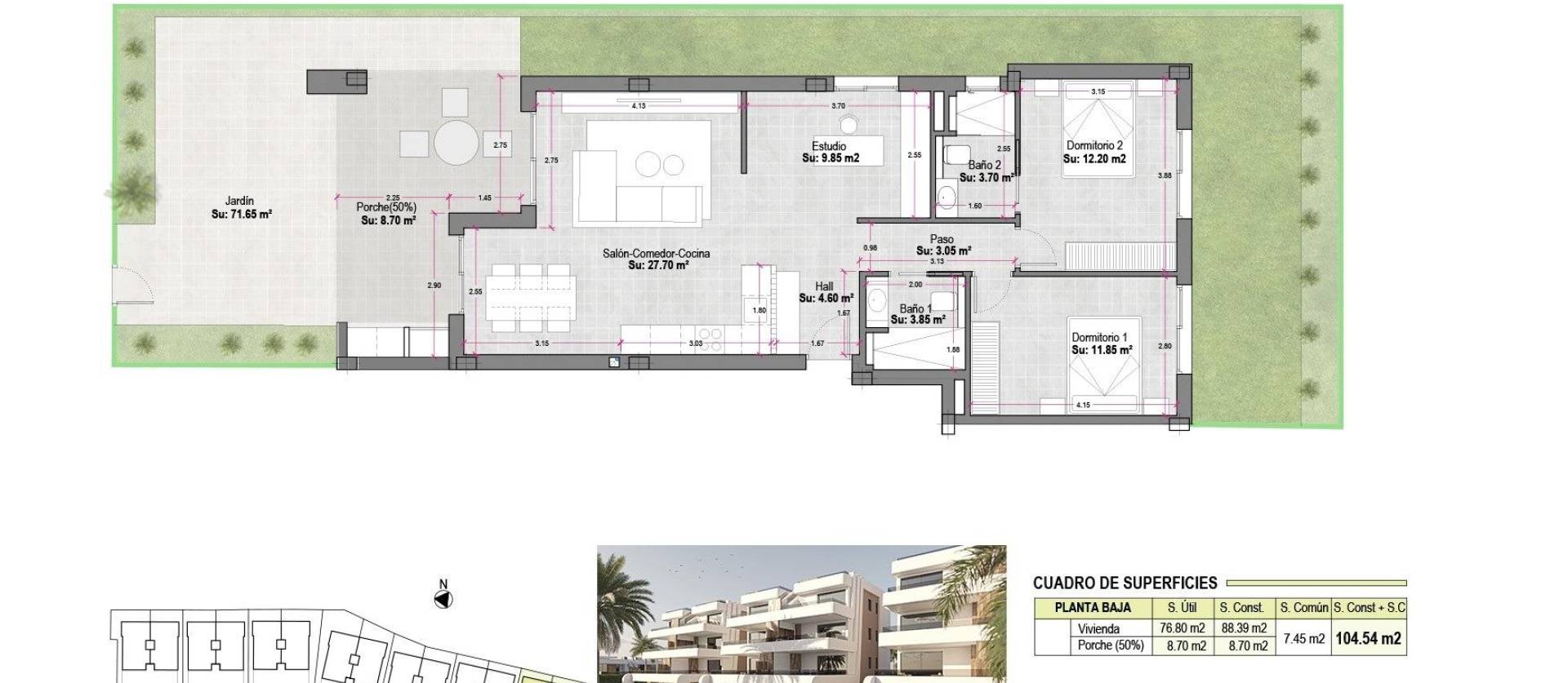 New Build - Apartment - Alhama de Murcia - Condado de Alhama
