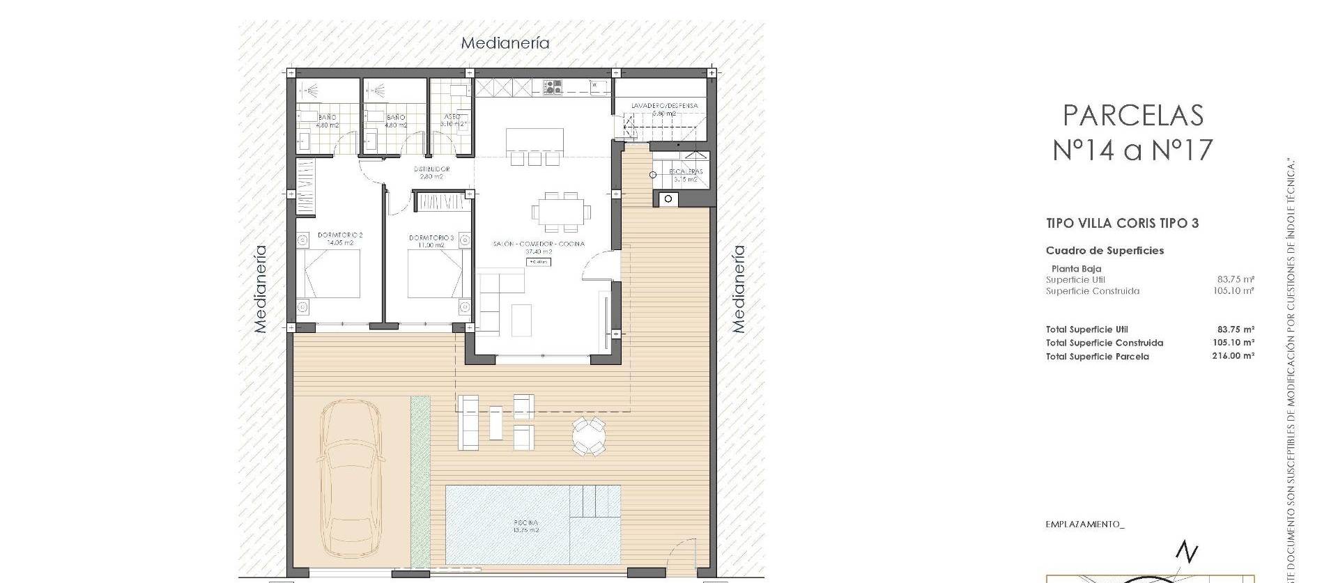 Nueva construcción  - Villa - San Juan de los Terreros