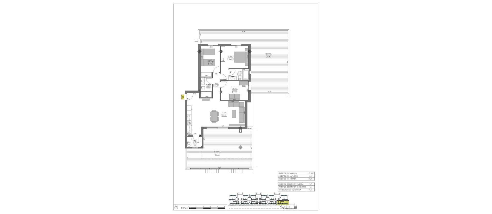Nueva construcción  - Bungalow - Algorfa - La Finca Golf