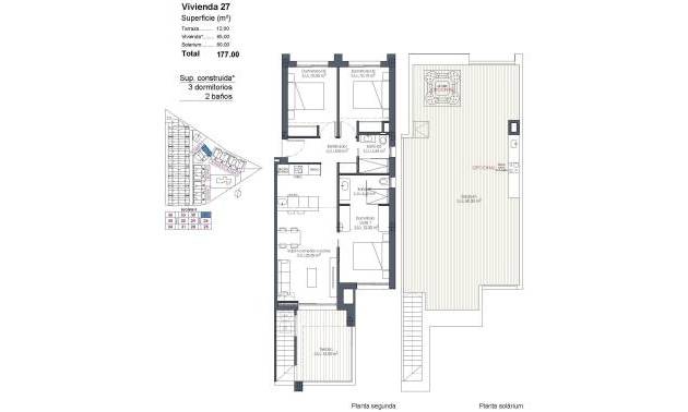 Nueva construcción  - Apartment - Los Alcázares - Serena Golf