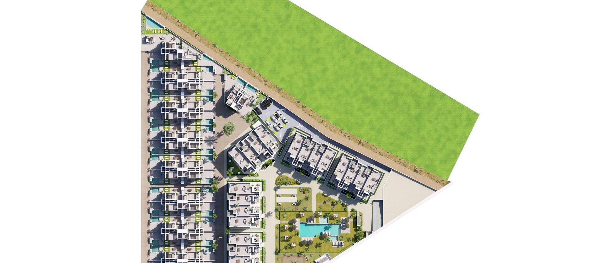 New Build - Apartment - Los Alcázares - Serena Golf