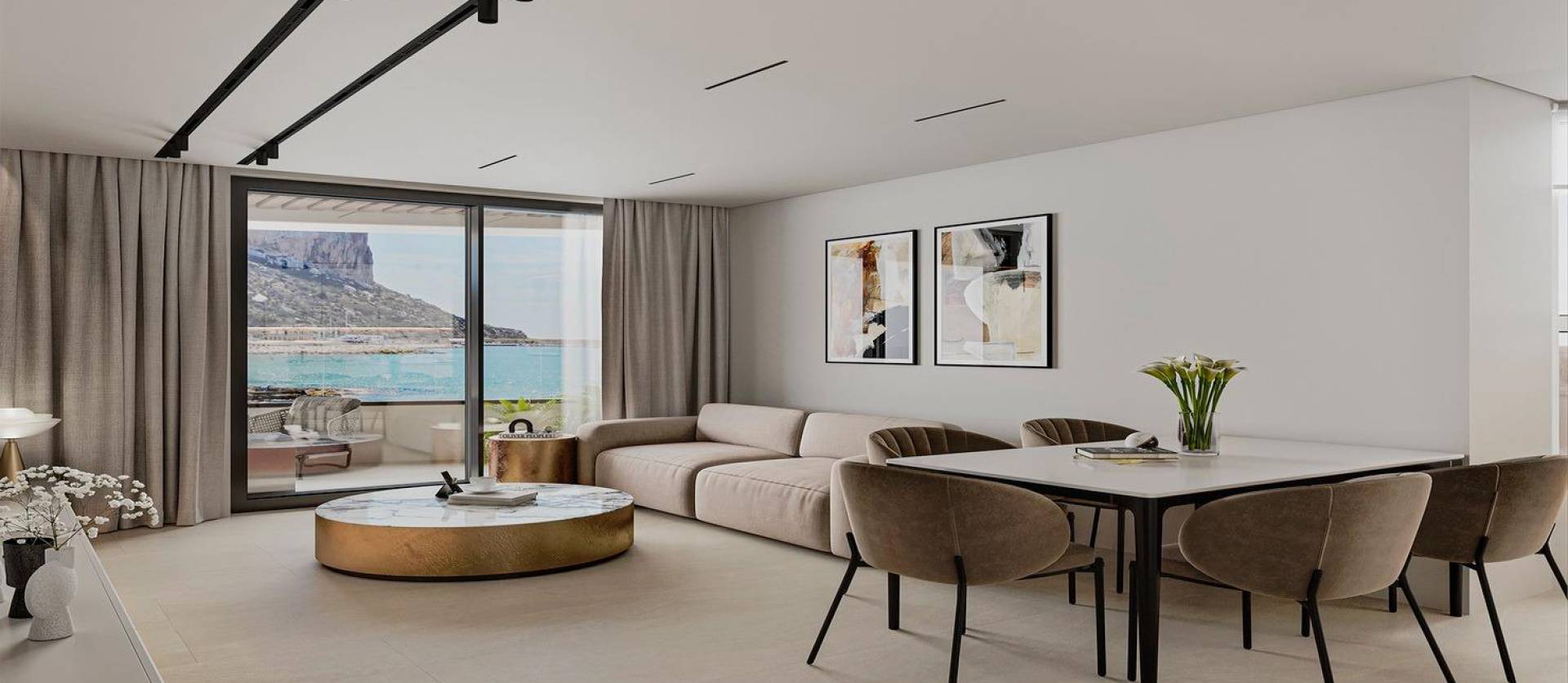 Nueva construcción  - Apartment - Calpe - Playa Cantal Roig