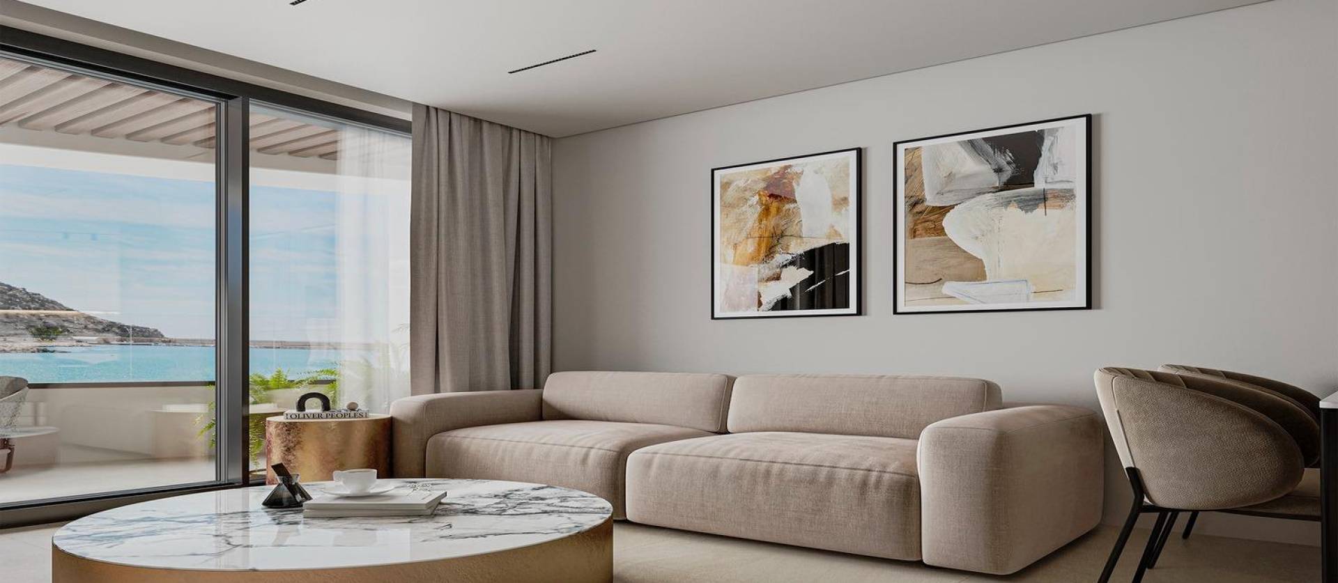 Nueva construcción  - Apartment - Calpe - Playa Cantal Roig