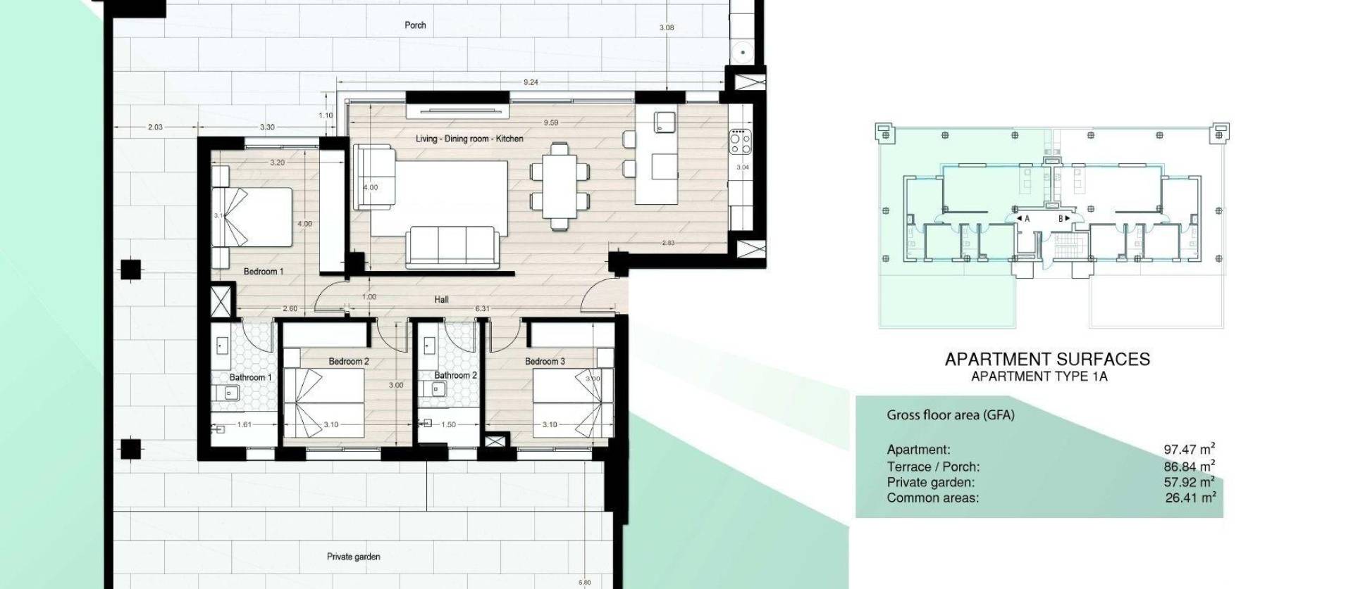 Nieuwbouw projecten - Appartment - Los Alcázares - Los Narejos
