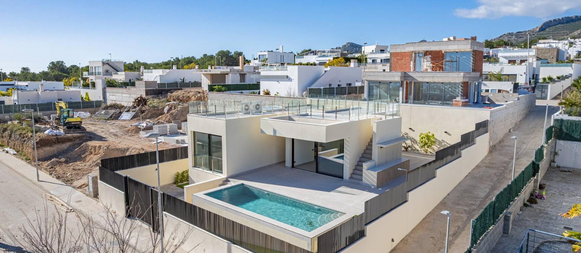 New Build - Villa - Polop - La Alberca