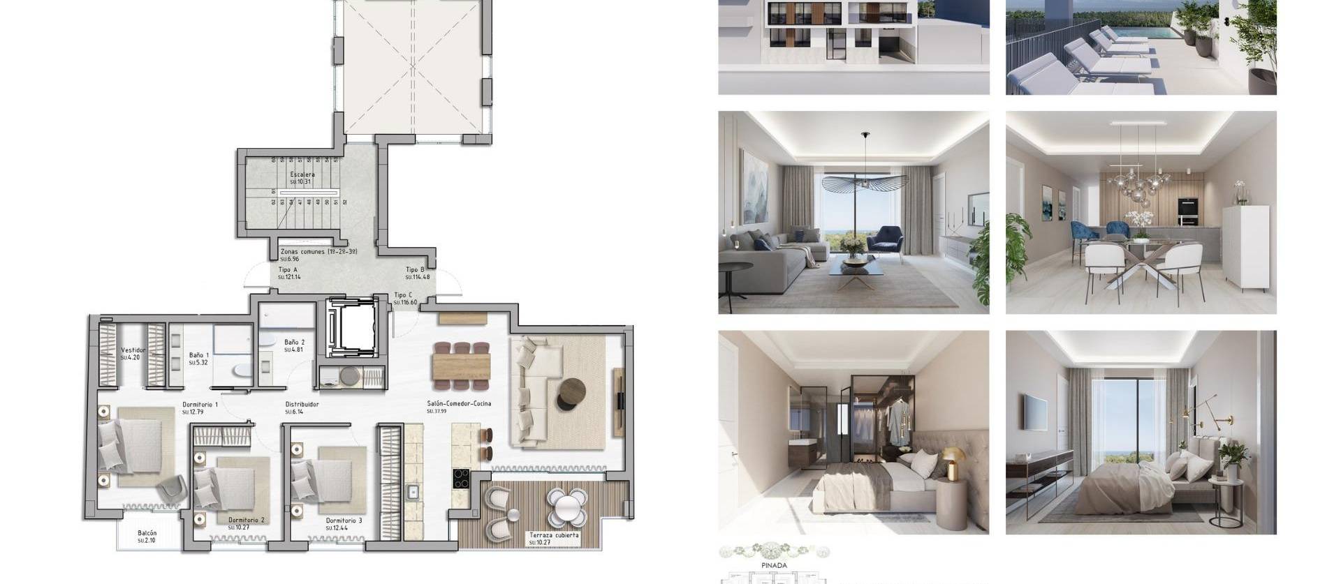 Nieuwbouw projecten - Appartment - Guardamar del Segura - Pueblo