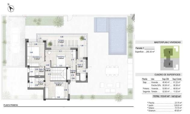 Nouvelle construction - Villa - Torre Pacheco - Santa Rosalía
