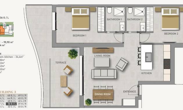 Nouvelle construction - Apartment - Guardamar del Segura - El Raso