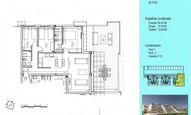 Nouvelle construction - Apartment - Vera - Vera Playa