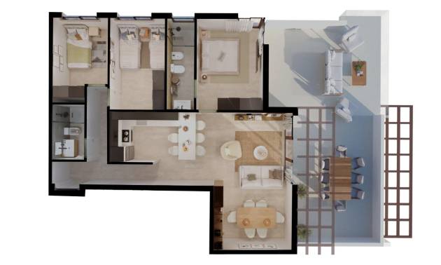 Nouvelle construction - Apartment - Vera - Vera Playa