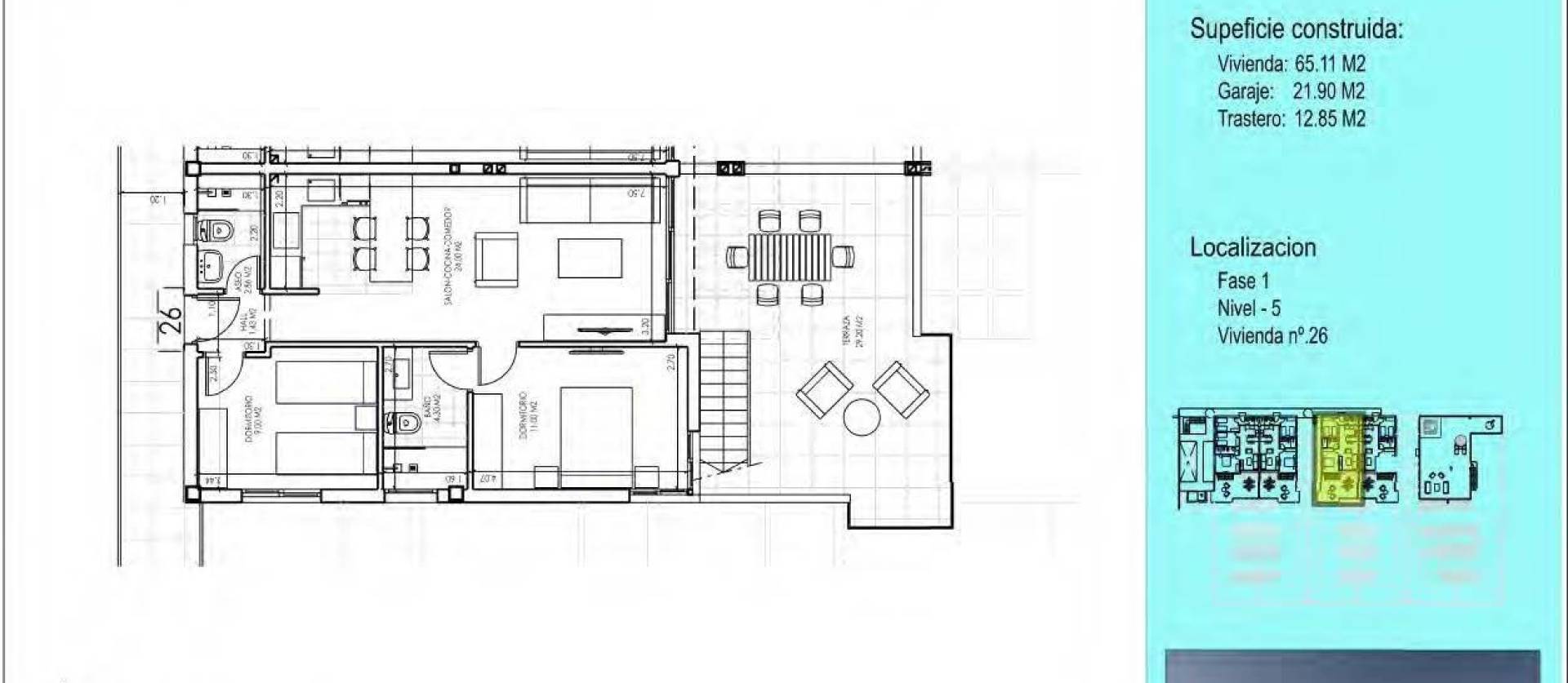 Nouvelle construction - Apartment - Vera - Vera Playa