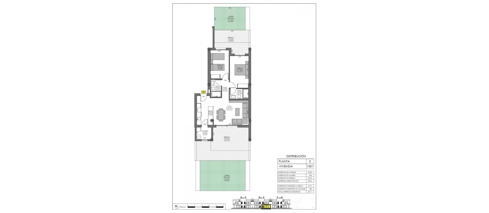 Nouvelle construction - Bungalow - Algorfa - La Finca Golf