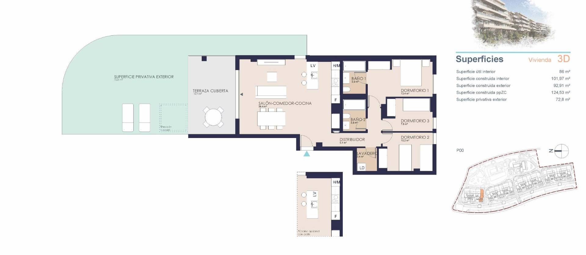 Nouvelle construction - Apartment - Denia - Playa de La Almadraba