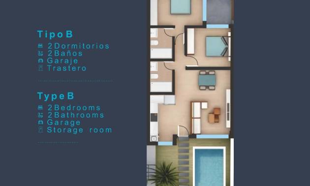 Nouvelle construction - Bungalow - San Pedro del Pinatar - Los Pinos