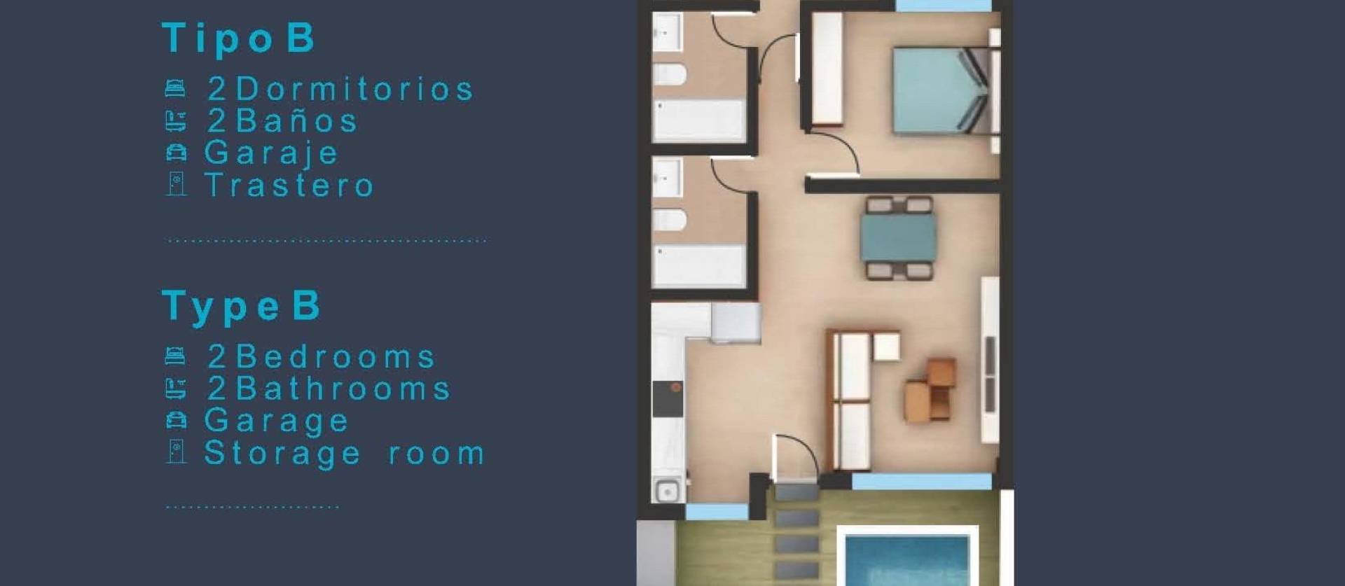 Nouvelle construction - Bungalow - San Pedro del Pinatar - Los Pinos