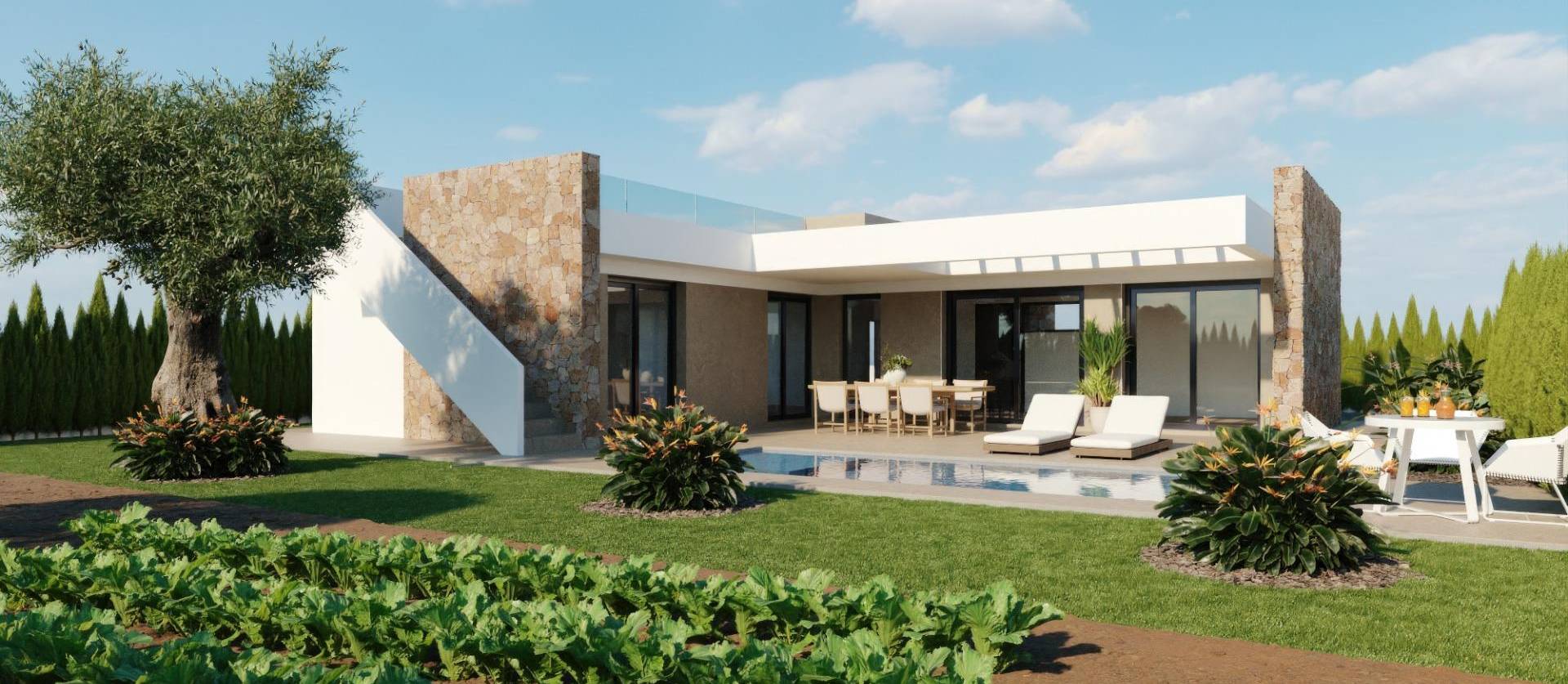 Nouvelle construction - Villa - Fuente Alamo - Hacienda del Alamo
