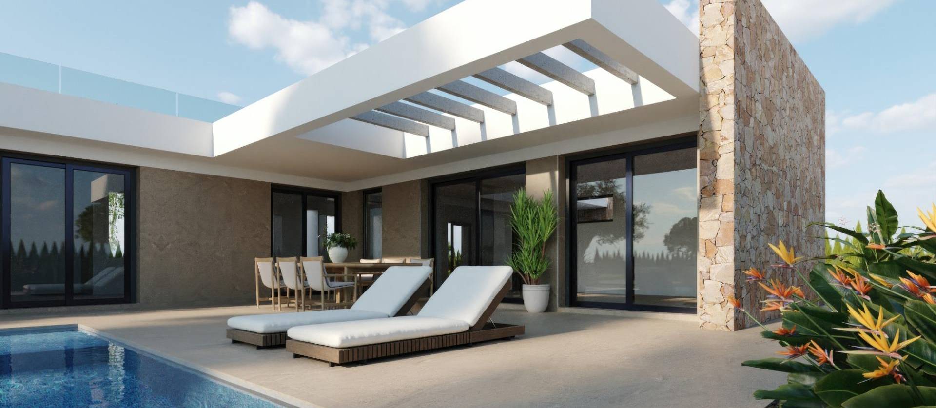 Nouvelle construction - Villa - Fuente Alamo - Hacienda del Alamo