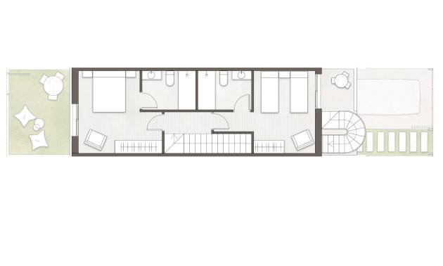 Nouvelle construction - Maison de ville - Pilar de la Horadada - pueblo