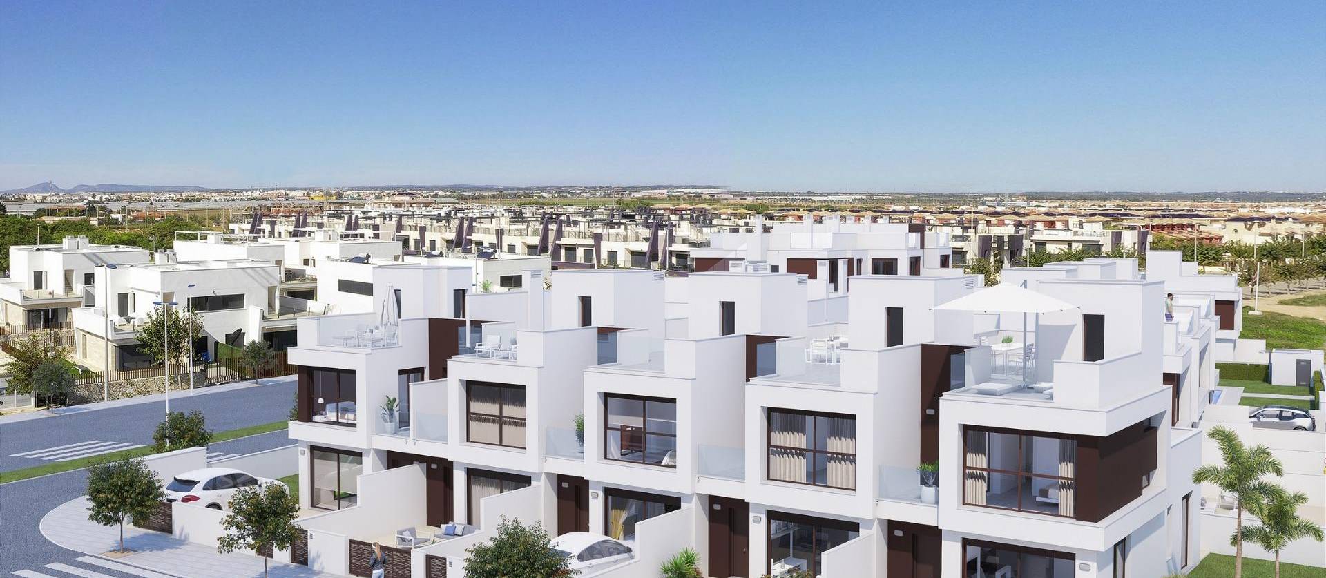 Nouvelle construction - Maison de ville - Pilar de la Horadada - Torre de la Horadada