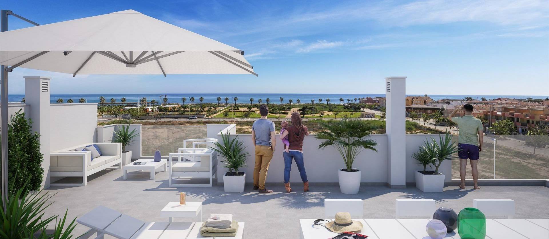 Nouvelle construction - Maison de ville - Pilar de la Horadada - Torre de la Horadada