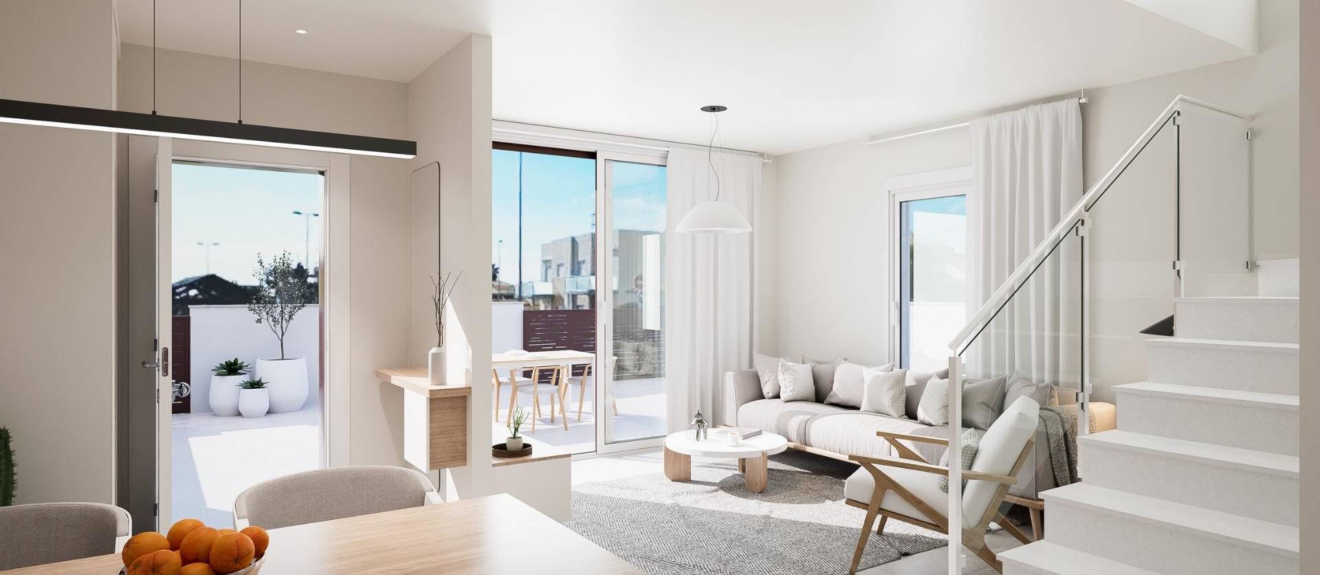 Nouvelle construction - Maison de ville - Pilar de la Horadada - Torre de la Horadada