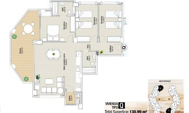 Nueva construcción  - Apartment - La Manga del Mar Menor