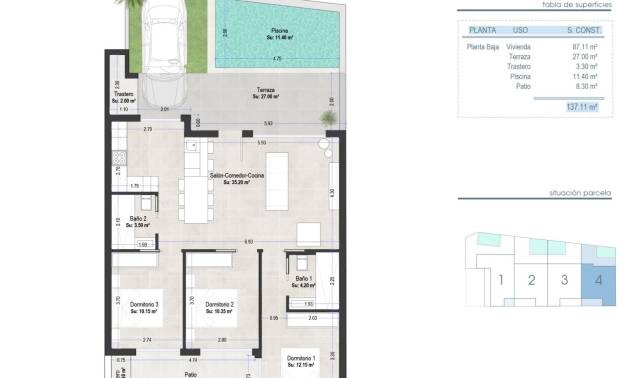 Nouvelle construction - Bungalow - San Pedro del Pinatar - Las Esperanzas