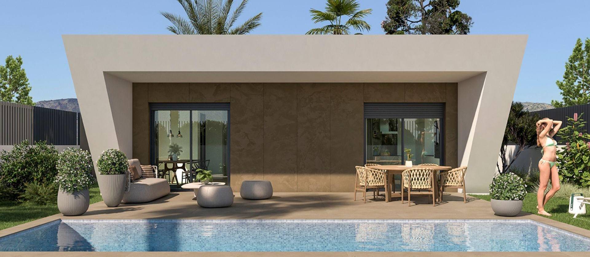 Nouvelle construction - Villa - Hondón de las Nieves - Urbaniz La Montañosa