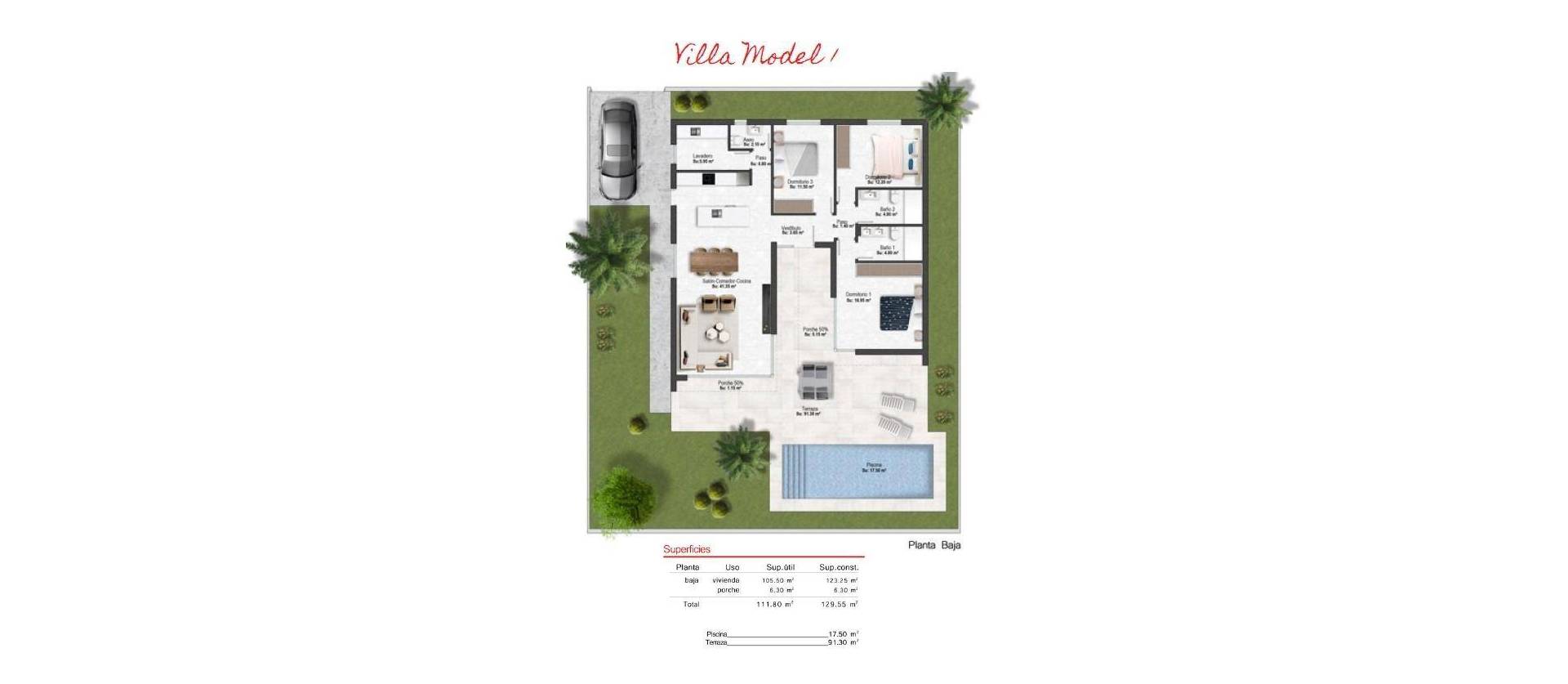 Nieuwbouw projecten - Villa - Baños y Mendigo - Altaona golf and country village