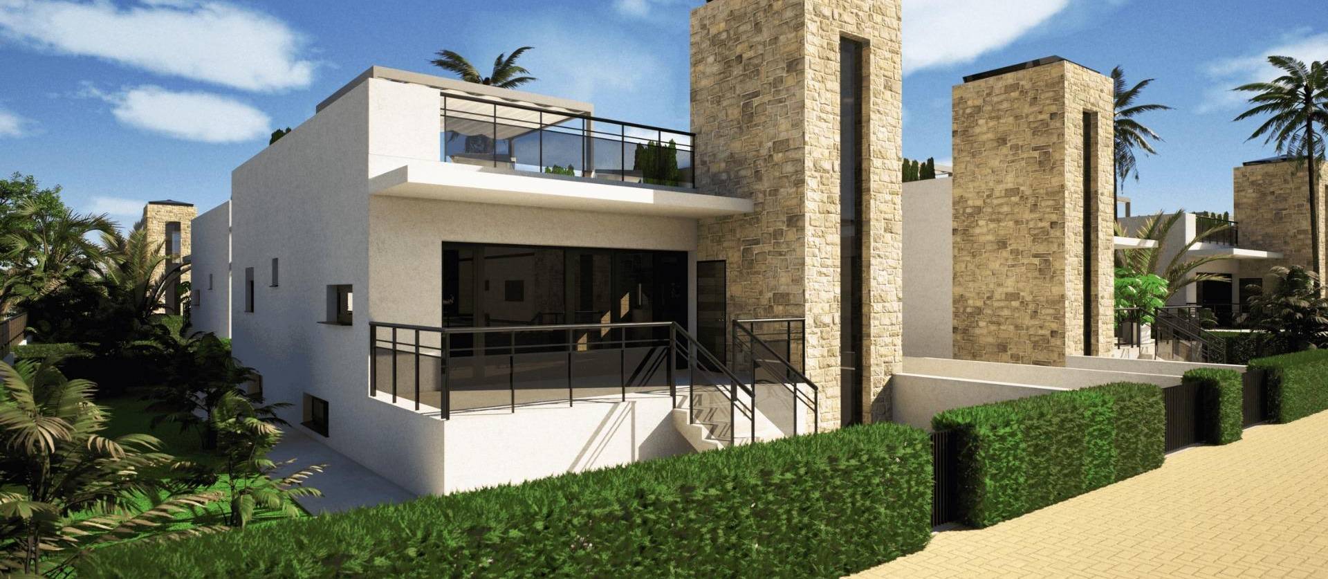 Nueva construcción  - Villa - Mazarron - Camposol Golf