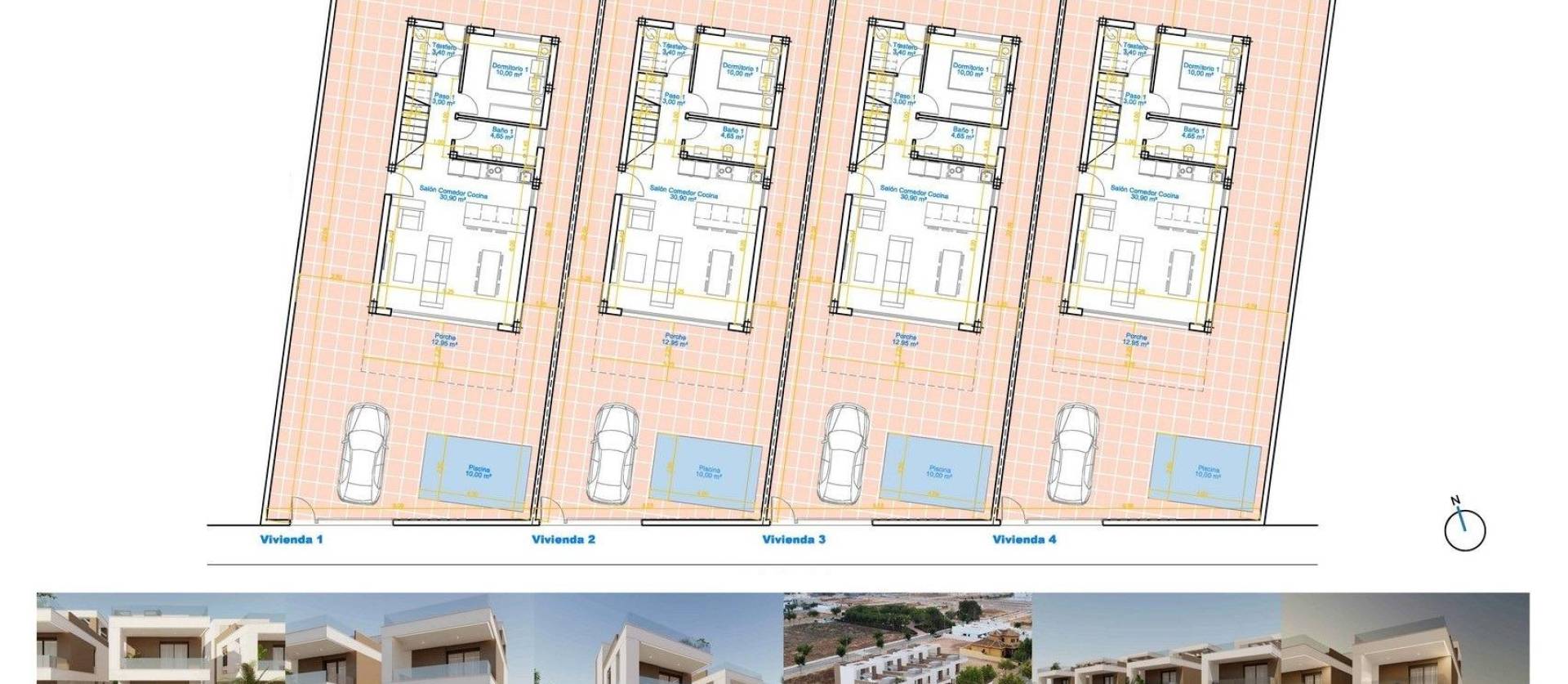 New Build - Villa - Pilar de la Horadada - pueblo