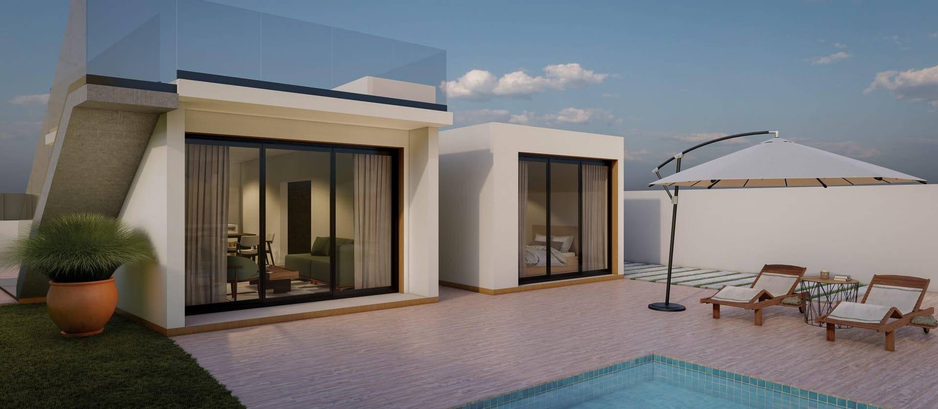 Nieuwbouw projecten - Villa - Fortuna - Las Casicas