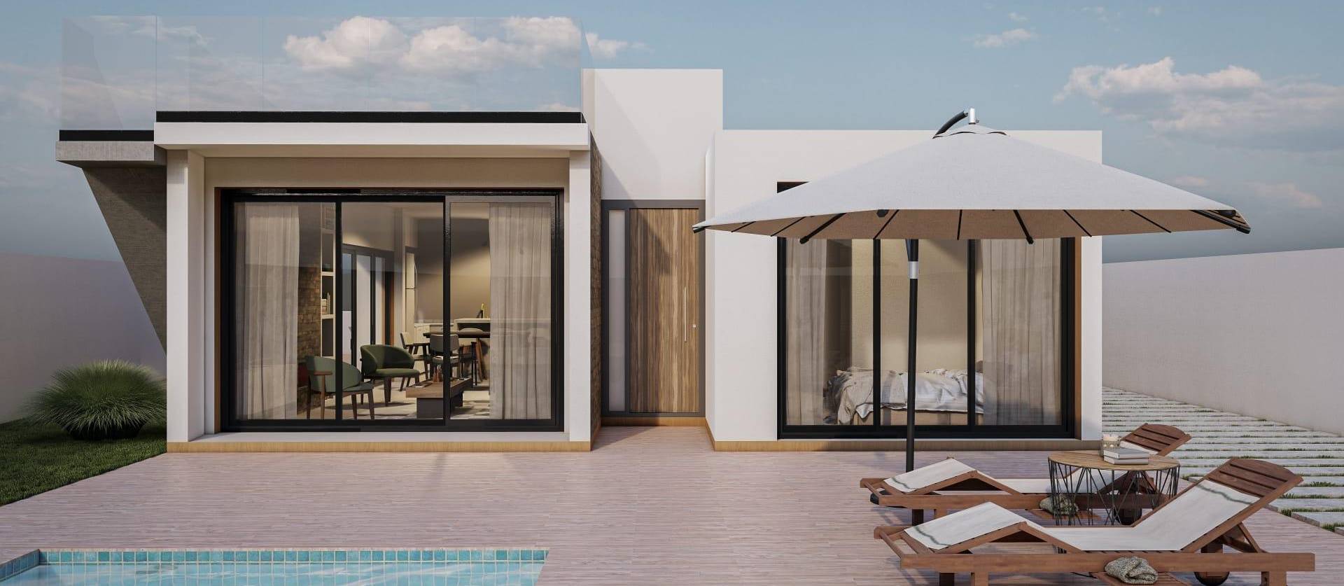 Nieuwbouw projecten - Villa - Fortuna - Las Casicas