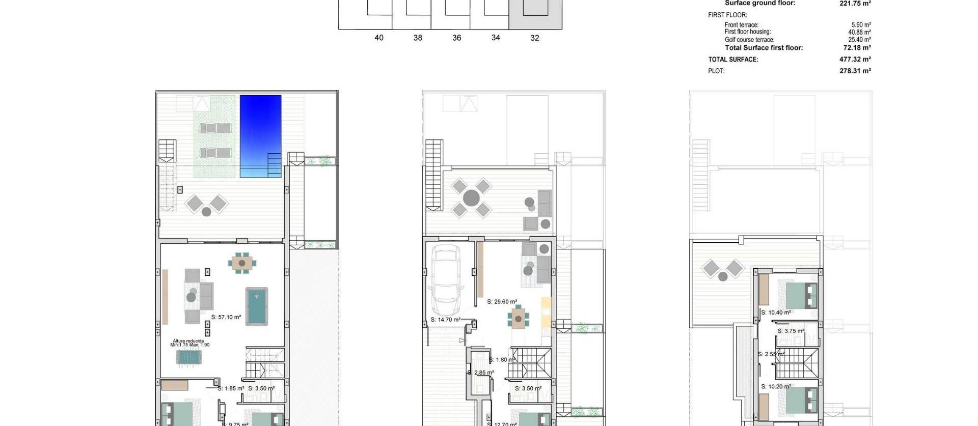 Nueva construcción  - Villa - Los Alcázares - Serena Golf