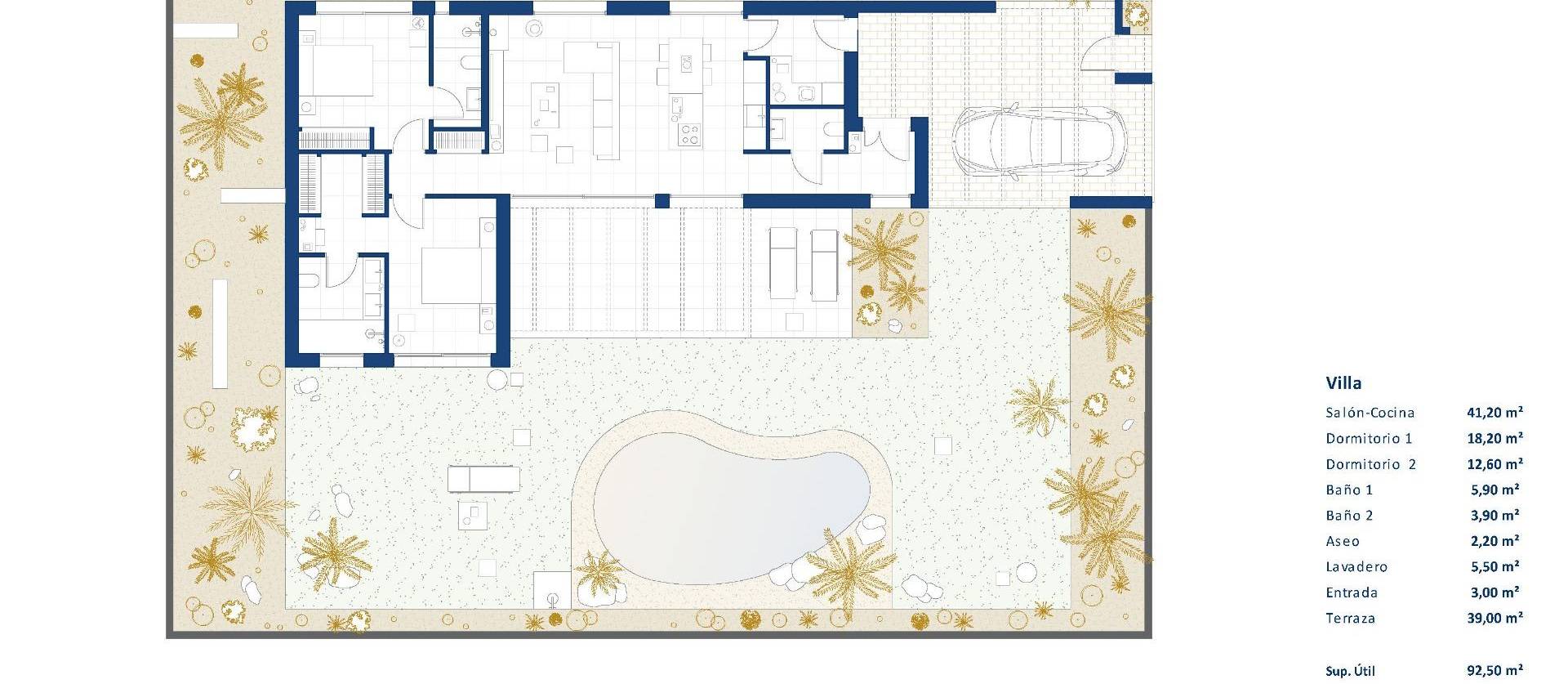 New Build - Villa - Baños y Mendigo - Altaona Golf