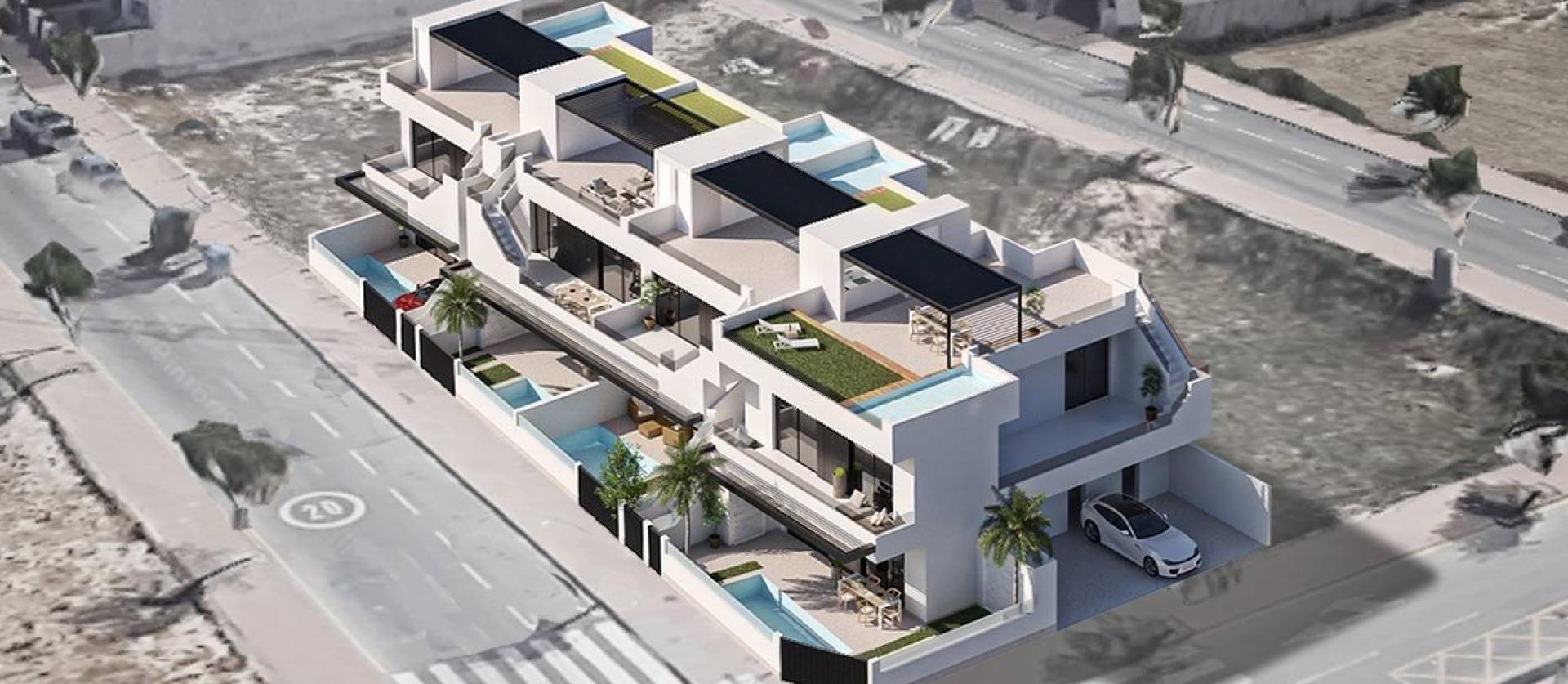 Nieuwbouw projecten - Bungalow - San Pedro del Pinatar - Las Esperanzas