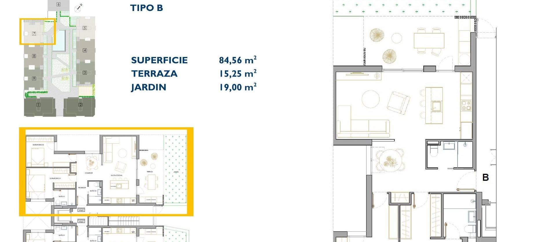 Nieuwbouw projecten - Appartment - San Pedro del Pinatar - Pueblo