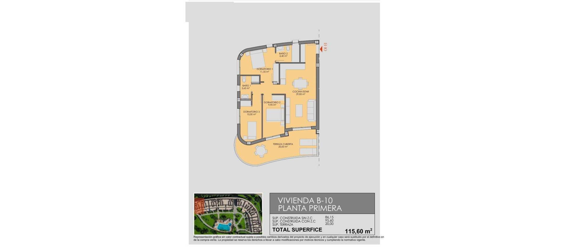 Nueva construcción  - Apartment - Los Alcázares - Serena Golf