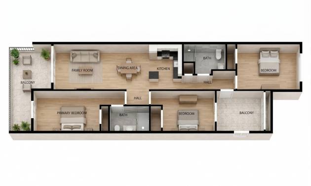 Venta - Apartment - Torrevieja - Los Frutales