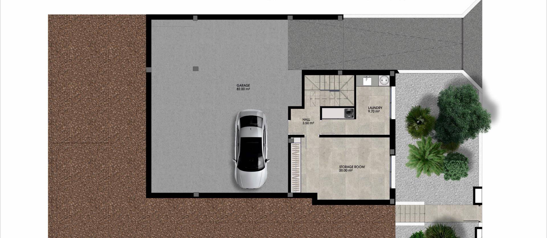 Nieuwbouw projecten - Villa - Los Alcázares - La Serena Golf