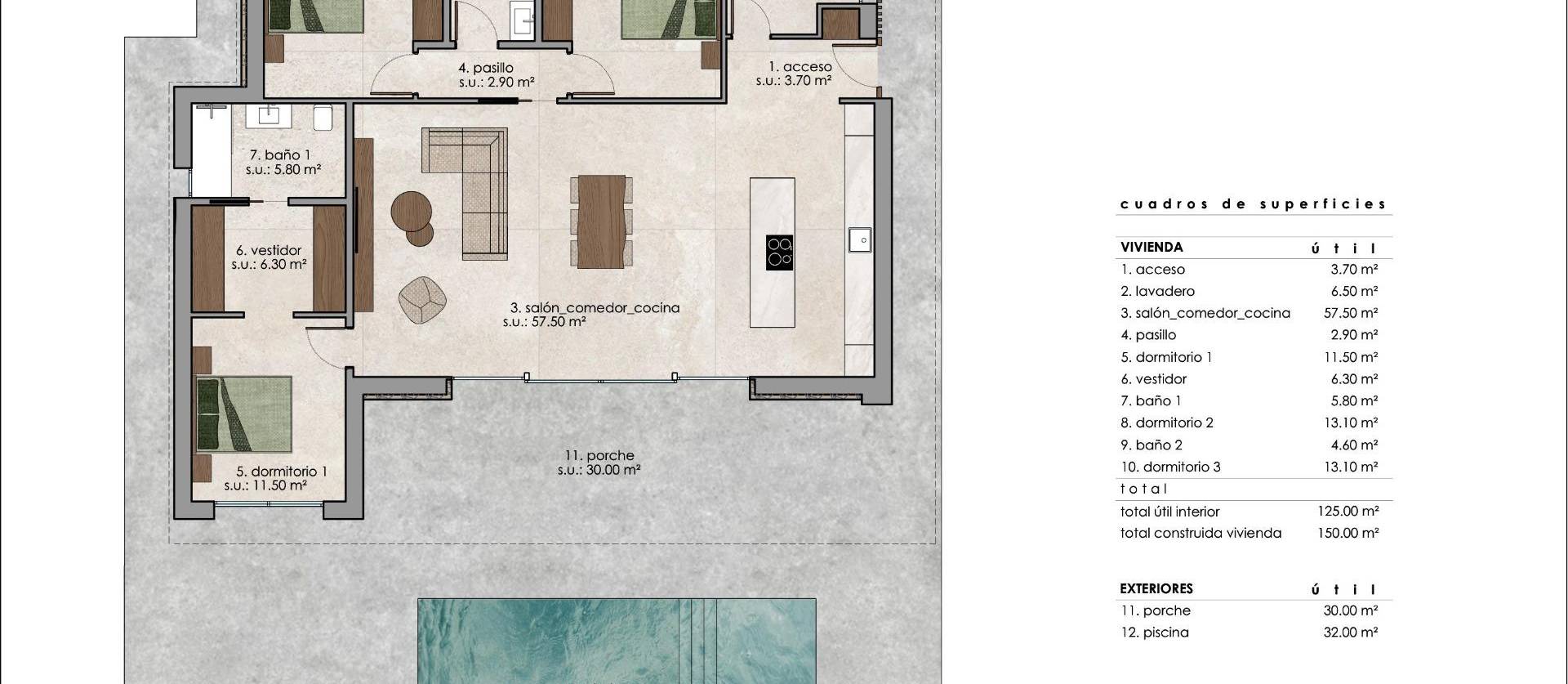 New Build - Villa - Pinoso - Lel