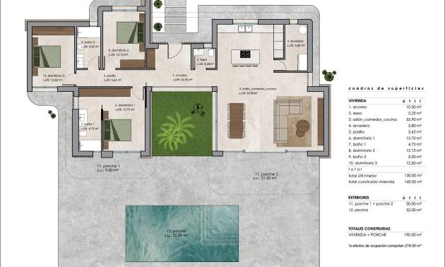 New Build - Villa - Pinoso - Lel