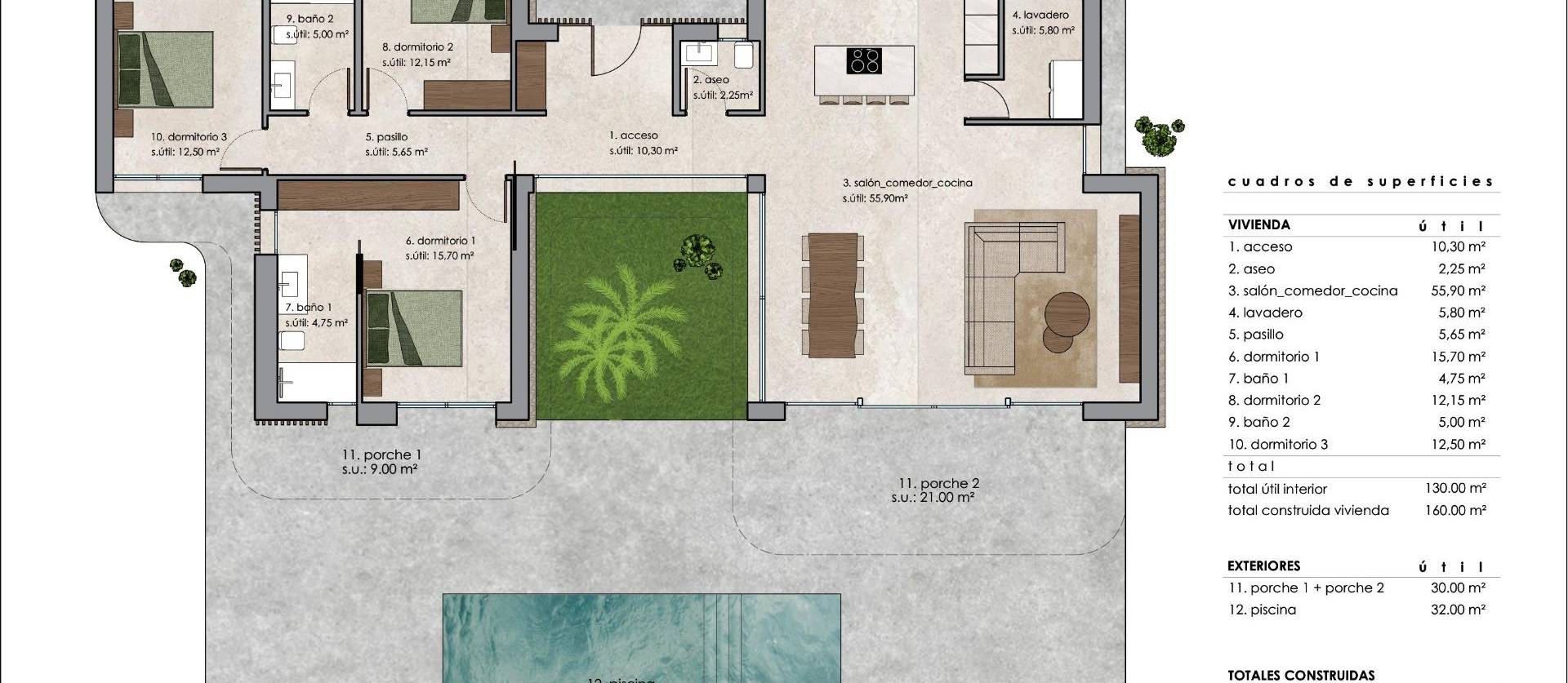 New Build - Villa - Pinoso - Lel