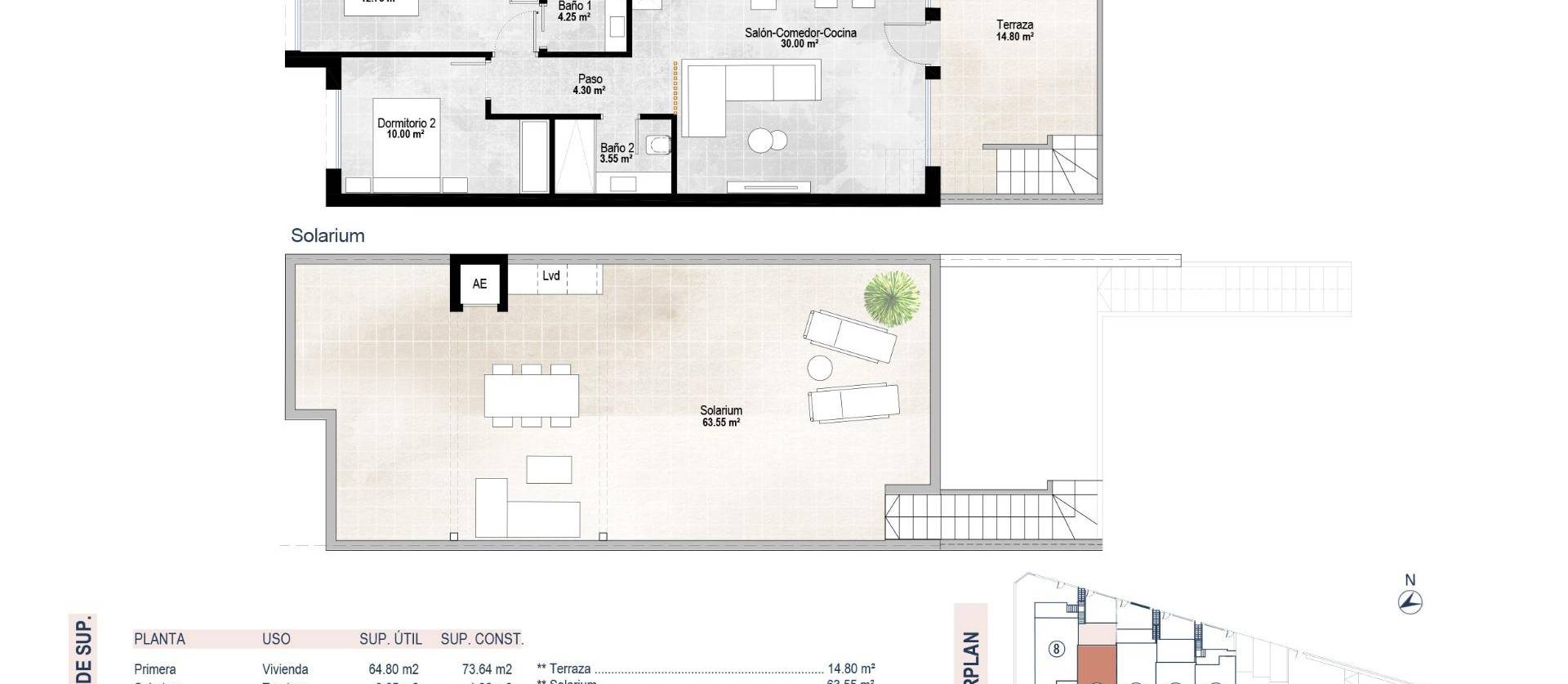 New Build - Bungalow - San Pedro del Pinatar - Pueblo