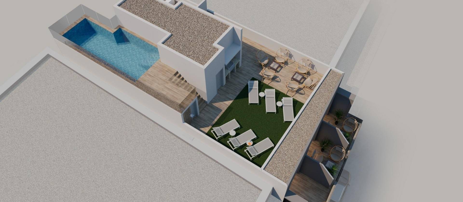 Nieuwbouw projecten - Appartment - Torrevieja - Playa de los Locos