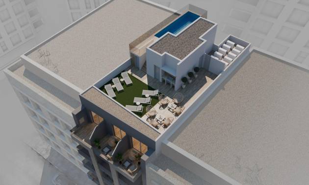 Nieuwbouw projecten - Appartment - Torrevieja - Playa de los Locos