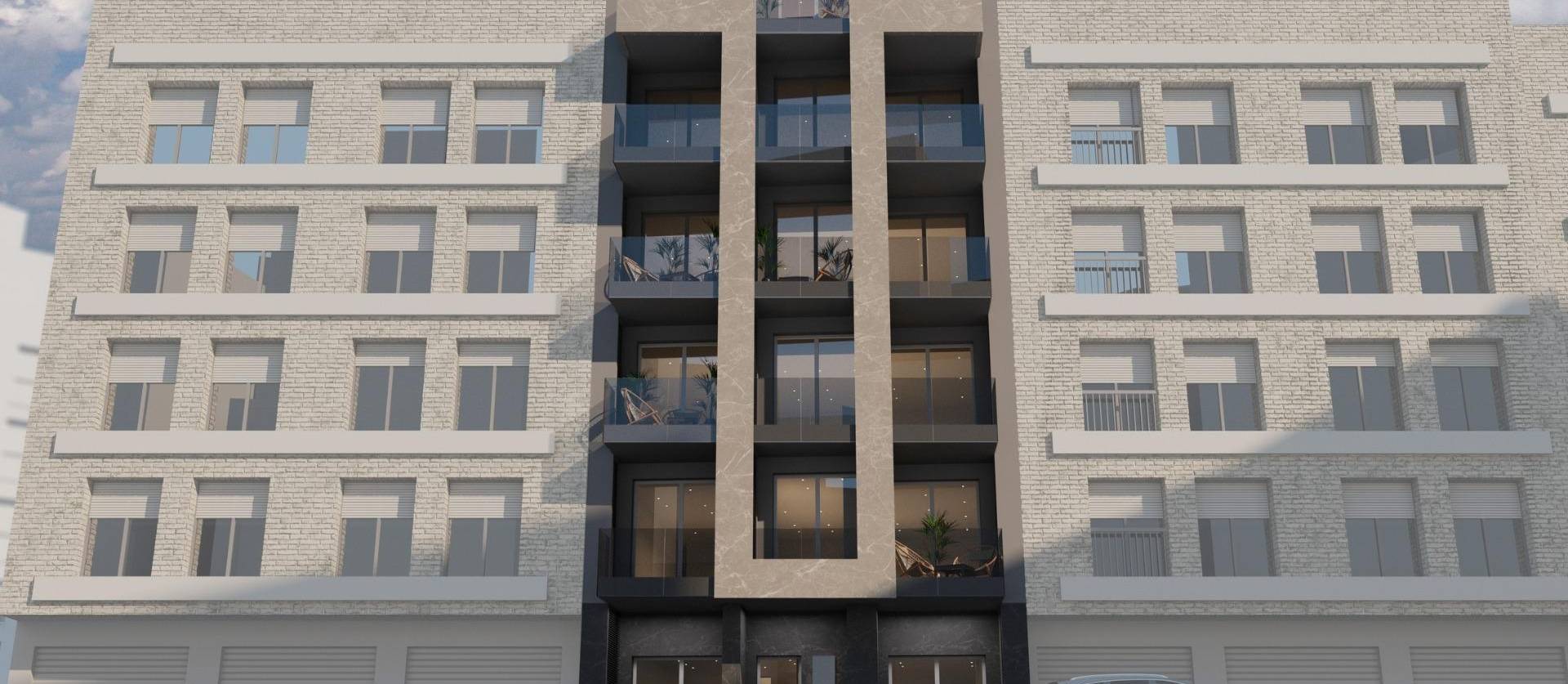 Nieuwbouw projecten - Appartment - Torrevieja - Playa de los Locos
