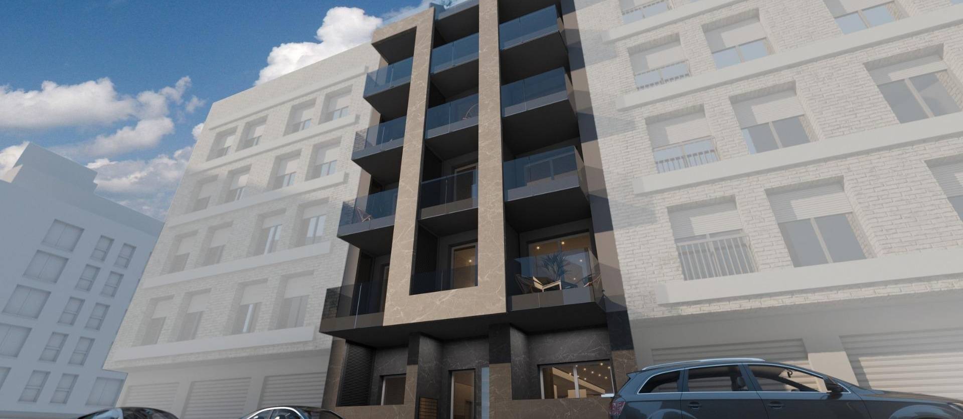 Nieuwbouw projecten - Appartment - Torrevieja - Playa de los Locos