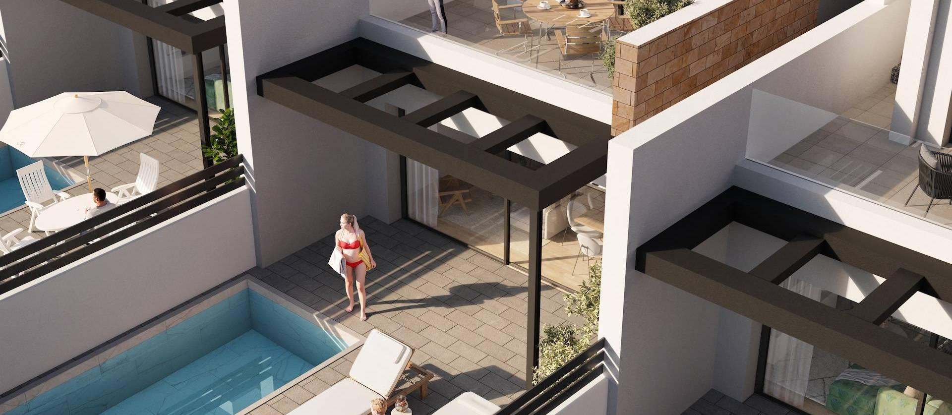 Nueva construcción  - Villa - Torrevieja - Aguas Nuevas