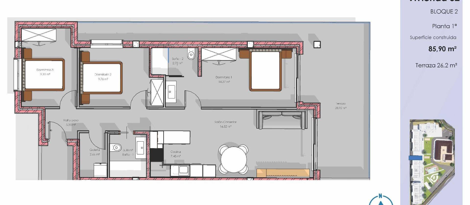 New Build - Apartment - Guardamar del Segura - El Raso